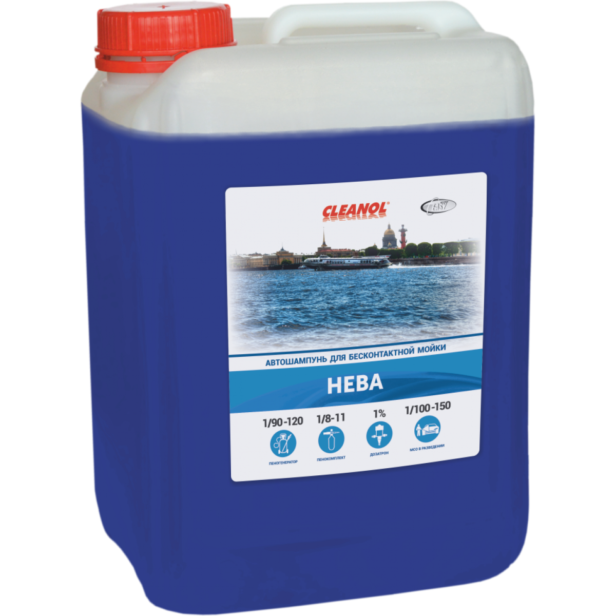 Автошампунь Cleanol Нева 20 кг.