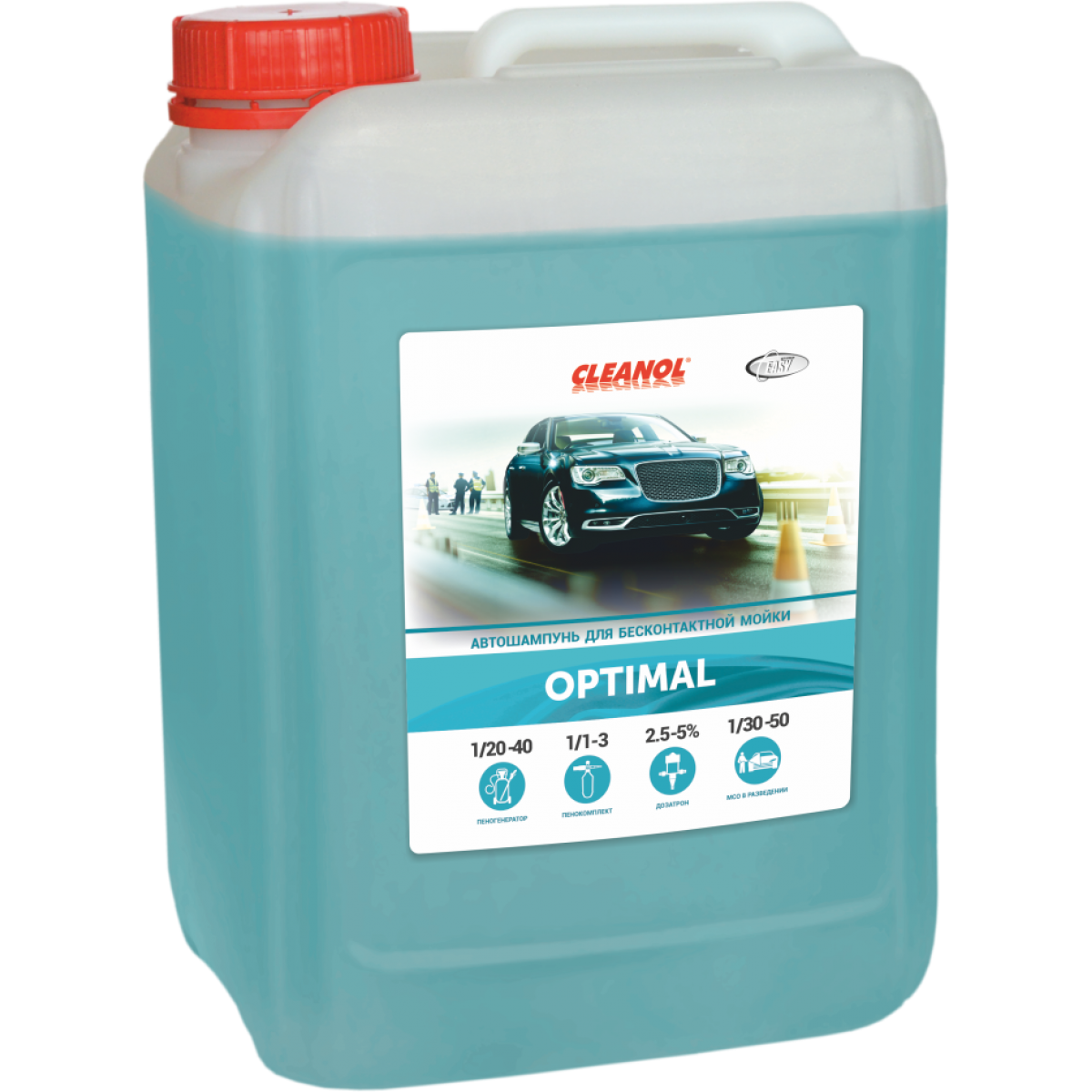 Автошампунь Cleanol Optimal  5 кг.
