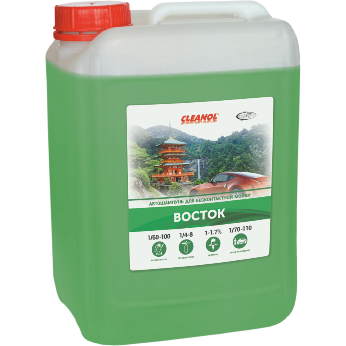 Автошампунь Cleanol Восток 5 кг.