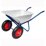 Садовая тачка Промо 110 л. двухколесная