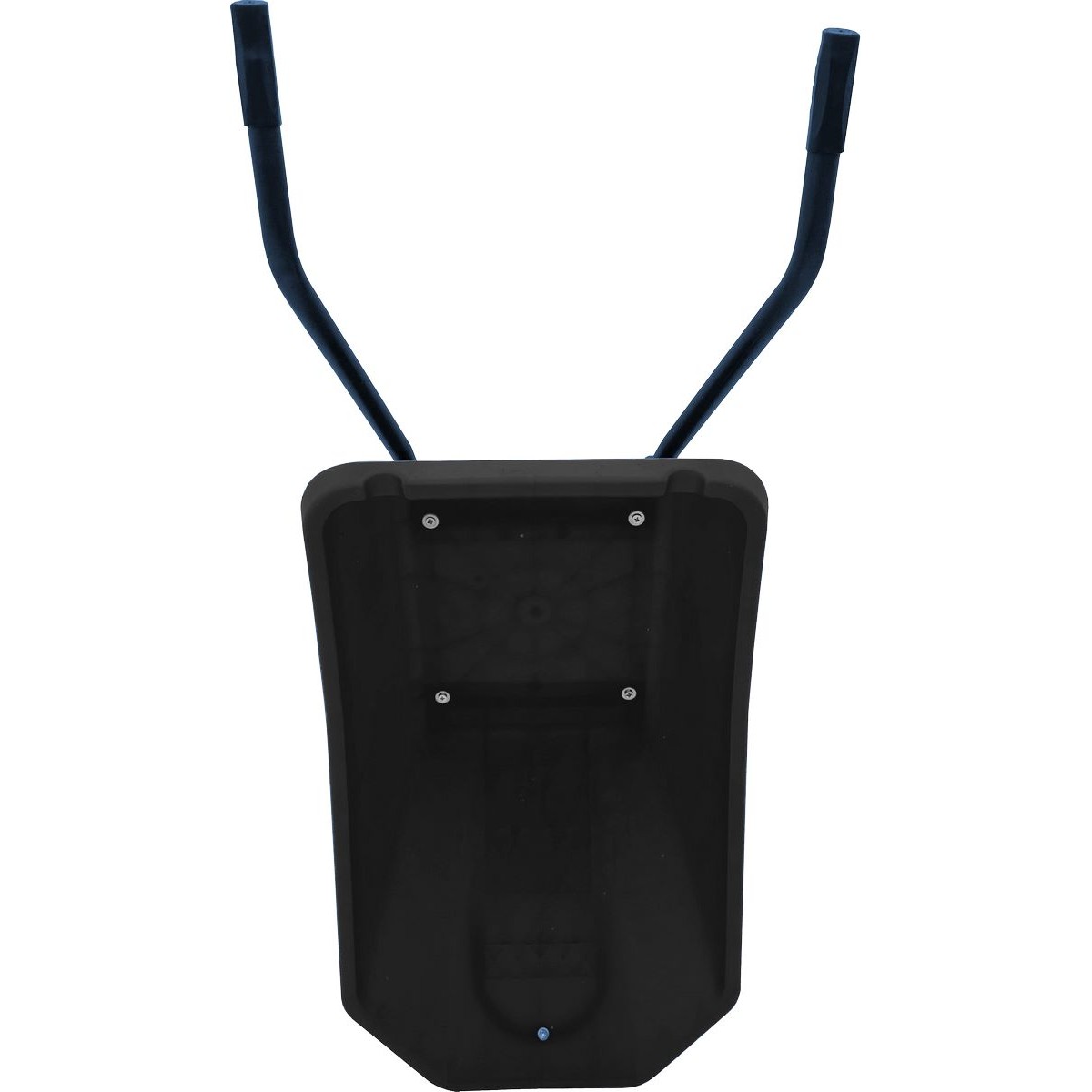 Тачка Вариант-120 л. строительная одноколесная с черным пластиковым кузовом