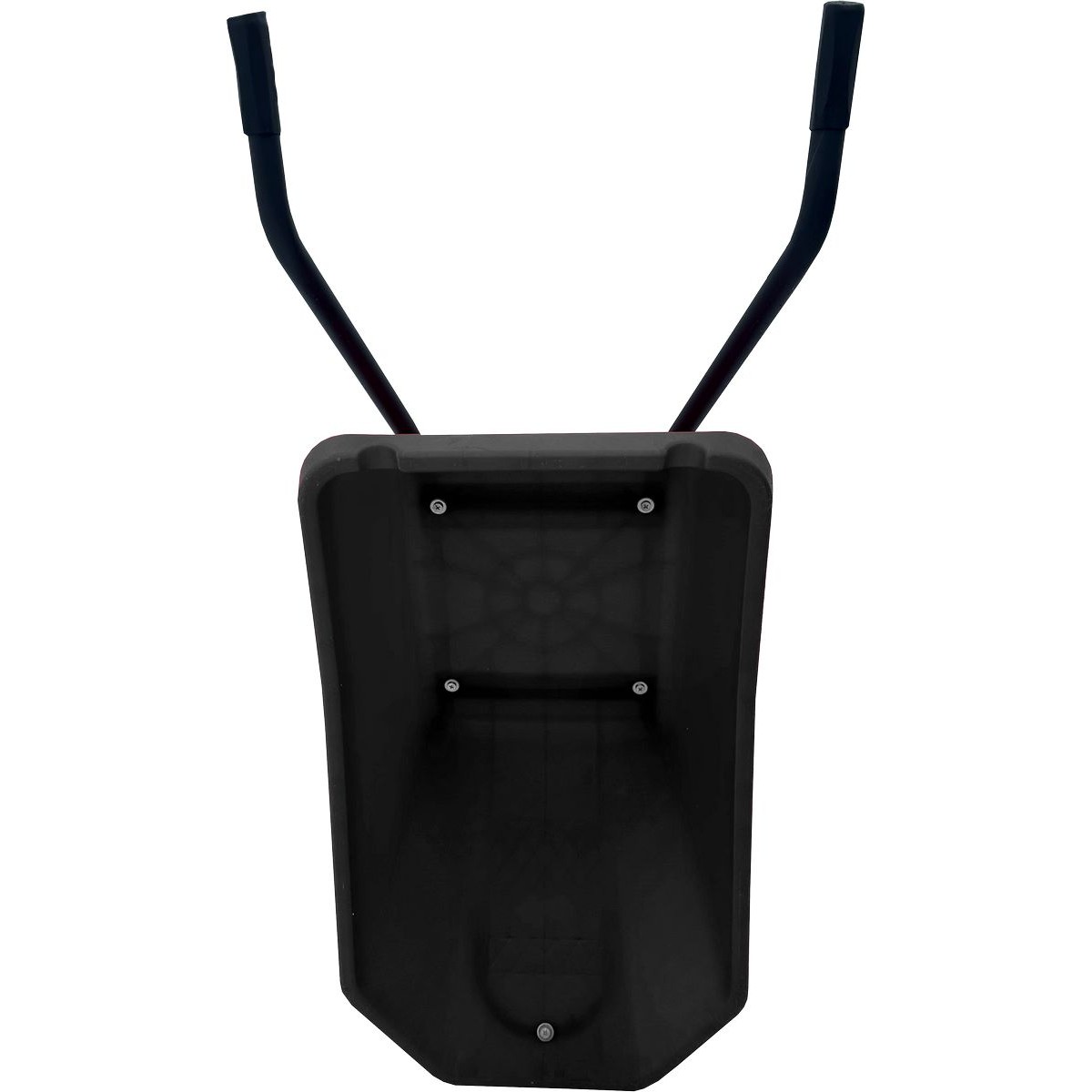 Тачка Вариант-120 л. строительная двухколесная с черным пластиковым кузовом