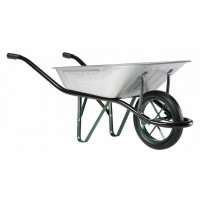 Тачка строительная Haemmerlin Cargo Medium Galva Gonflee 100 (литое колесо)