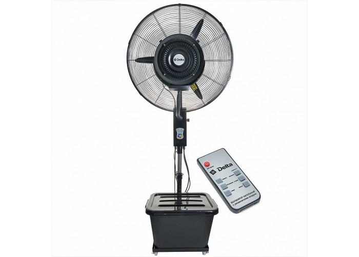 Вентилятор напольный с увлажнителем воздуха и пультом дистанционного управления DELTA DL-024H-RC