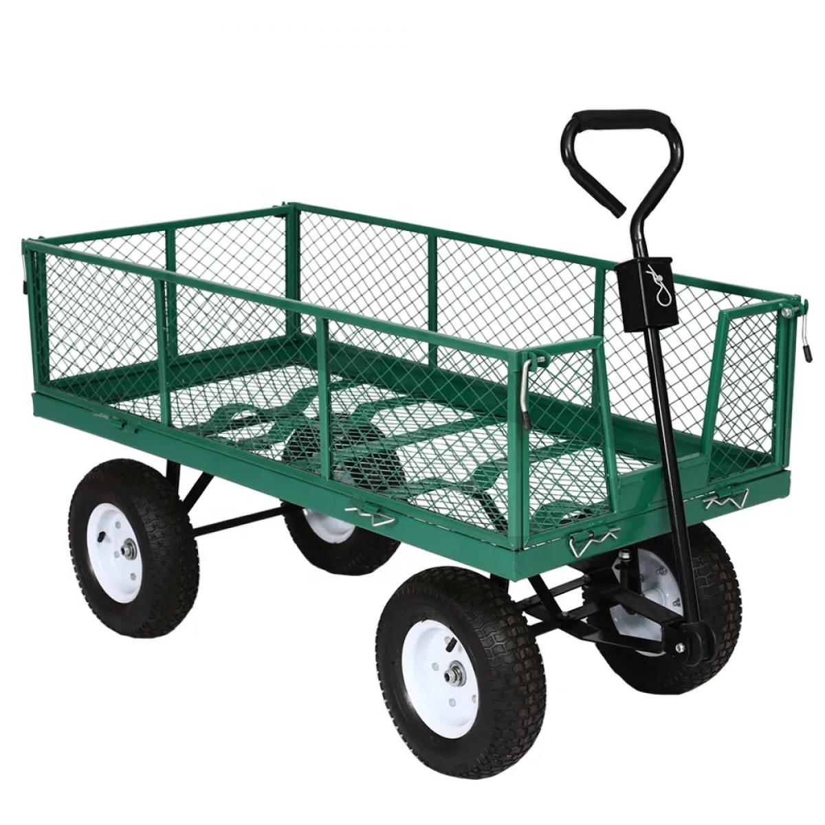 Тележка садовая 4-х колёсная с откидными бортами ТС1840АН