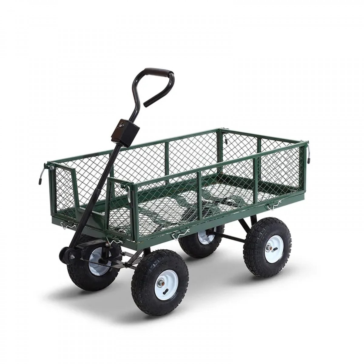 Тележка садовая 4-х колёсная с откидными бортами ТС1840АН