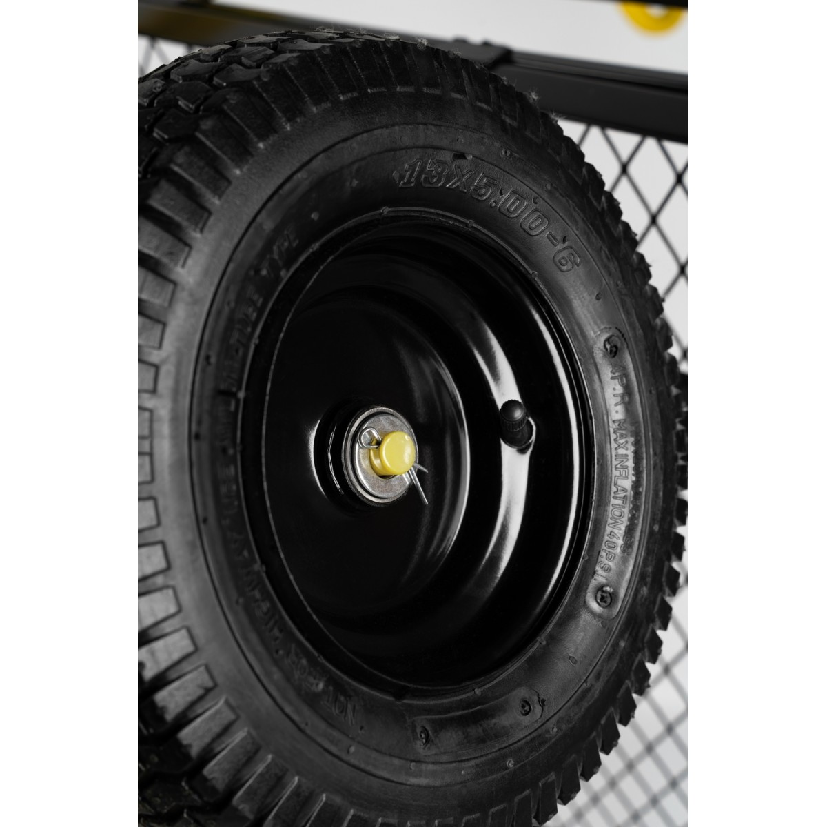 Тележка садовая 4-х колёсная с откидными бортами ТС1840