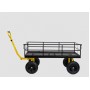 Тележка садовая 4-х колёсная с откидными бортами ТС1840