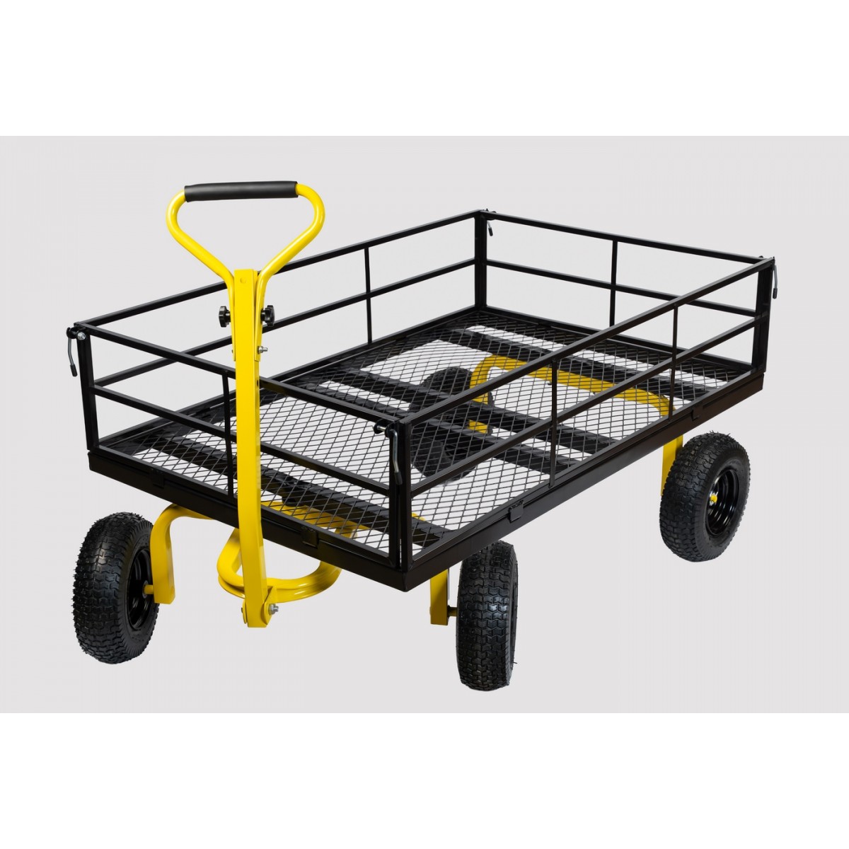 Тележка садовая 4-х колёсная с откидными бортами ТС1840