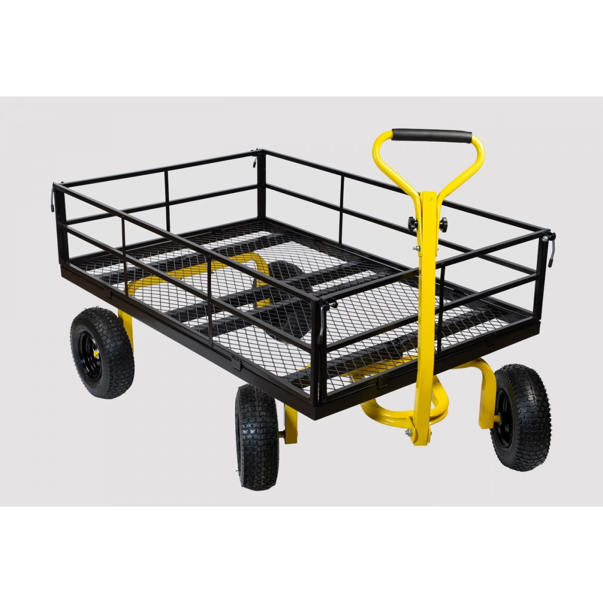 Тележка садовая 4-х колёсная с откидными бортами ТС1840