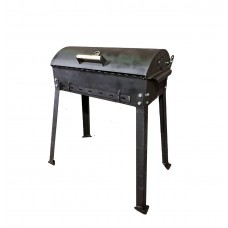 Мангал металлический BBQ 1000 с крышкой 5 мм. 