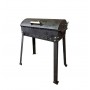 Мангал металлический BBQ 1000 с крышкой (5 мм)