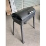 Мангал металлический BBQ 1000 с крышкой (5 мм)