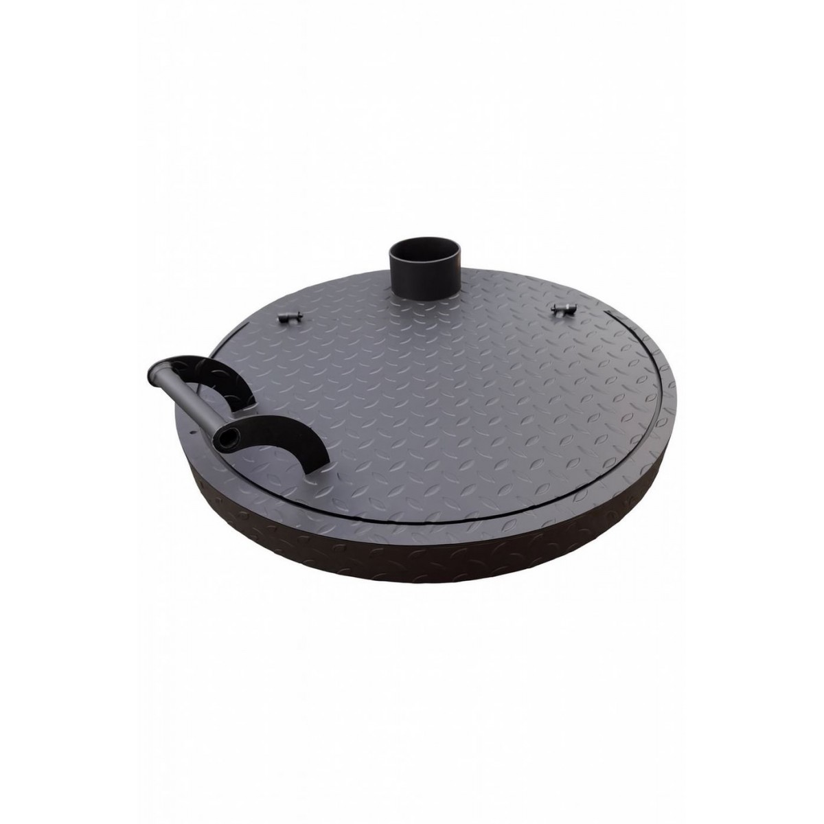 Крышка на бочку для сжигания мусора 61 см., сталь 3 мм.