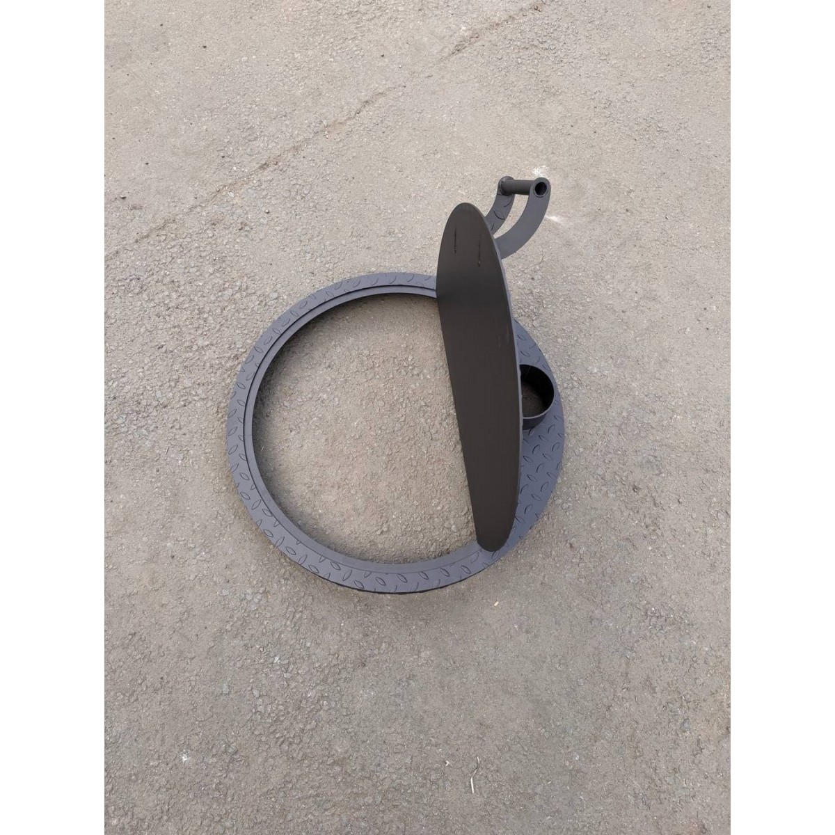 Крышка на бочку для сжигания мусора 61 см., сталь 3 мм.