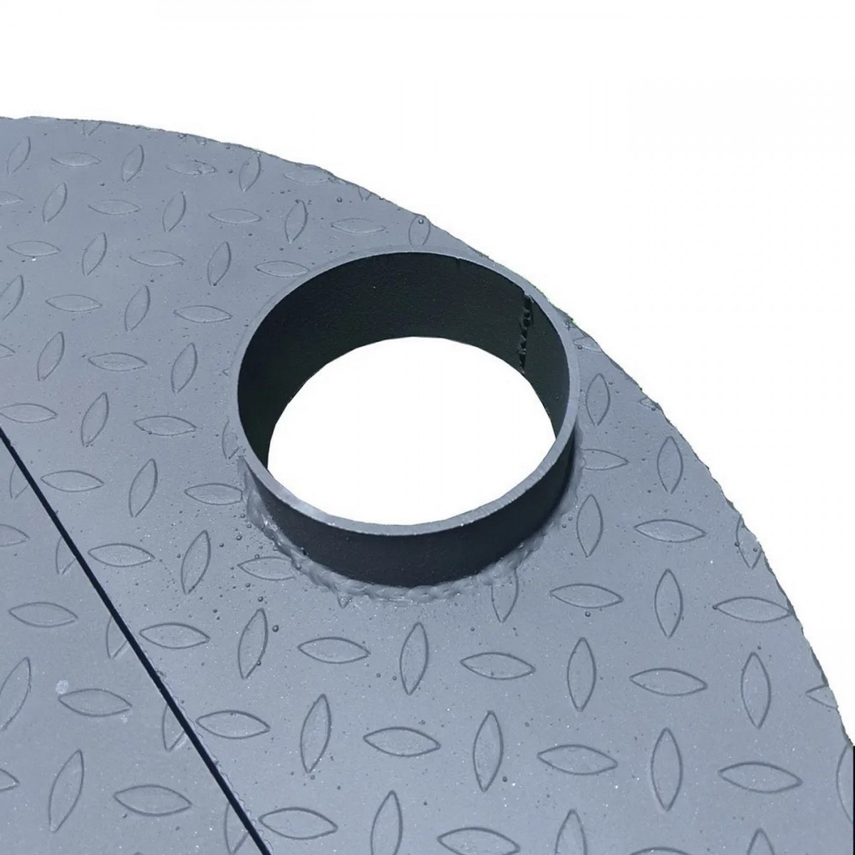 Крышка на бочку для сжигания мусора 61 см., сталь 3 мм.