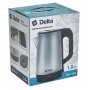 Чайник электрический 1500 Вт, 1,8 л DELTA DL-1118 черный