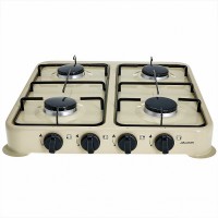 Газовая плита настольная 4-конфорочная АКСИНЬЯ КС-108 бежевая