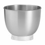 Миксер 1000 Вт с чашей 3,5 л планетарный многофункциональный DELTA LUX DE-7900P белый с серым