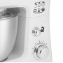 Миксер 1000 Вт с чашей 3,5 л планетарный многофункциональный DELTA LUX DE-7900P белый с серым