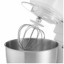 Миксер 1000 Вт с чашей 3,5 л планетарный многофункциональный DELTA LUX DE-7900P белый с серым