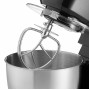 Миксер 1000 Вт с чашей 3,5 л планетарный многофункциональный DELTA LUX DE-7900P черный
