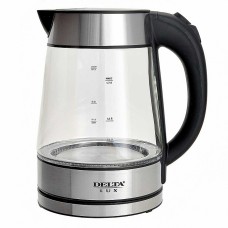Чайник электрический 2200 Вт, 1,7 л DELTA LUX DE-1004 черный
