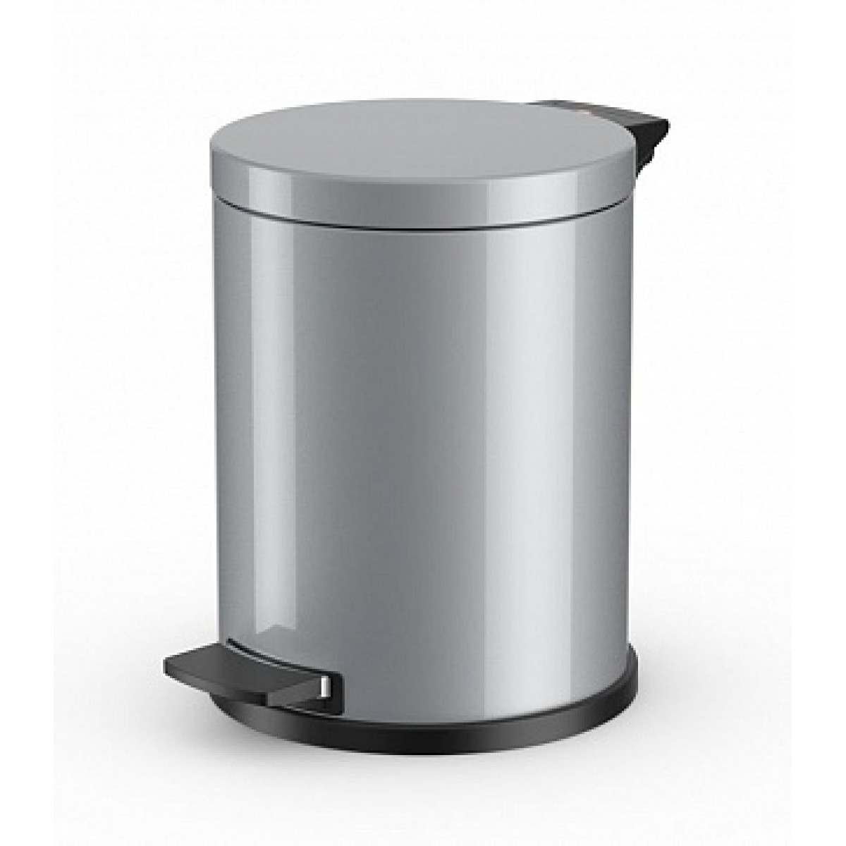 Ведро для Мусора с Педалью Hailo ProfiLine Solid M 12л 0514-079