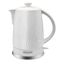 Чайник электрический 1800 Вт, 1,8 л, корпус из фарфора DELTA LUX DE-1022 белый