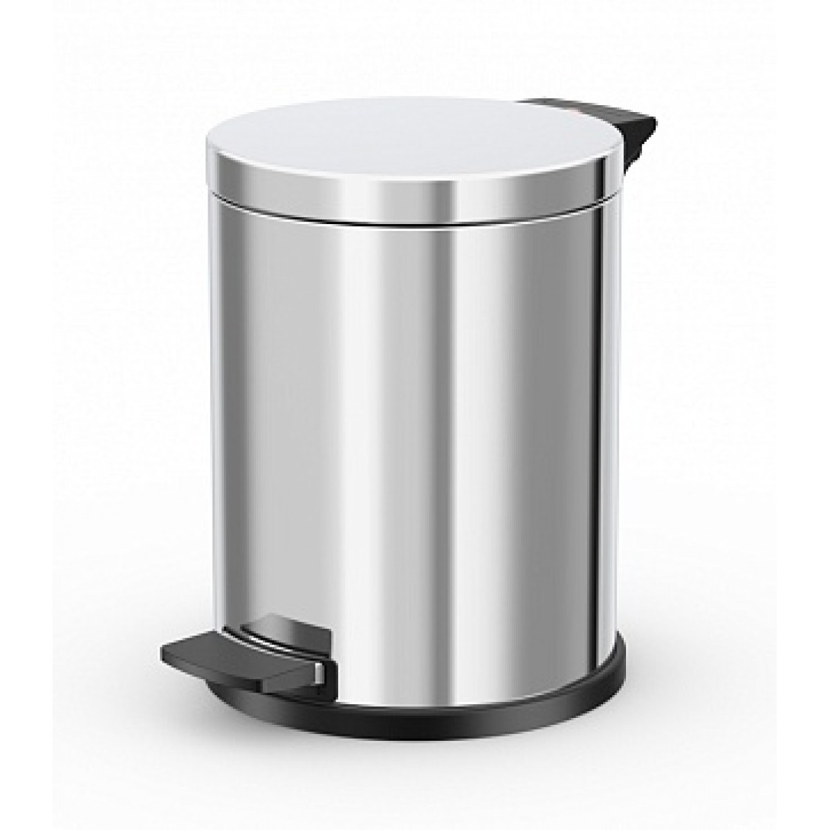 Ведро для Мусора с Педалью Hailo ProfiLine Solid M 12л 0514-019