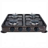 Газовая плита настольная 4-конфорочная АКСИНЬЯ КС-108 коричневая