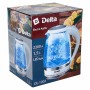 Чайник электрический 2200 Вт, 1,5 л DELTA DL-1202 белый