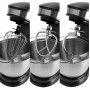 Миксер 1000 Вт с чашей 4 л планетарный многофункциональный DELTA LUX DL-5070Р черный