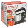 Миксер 1000 Вт с чашей 4 л планетарный многофункциональный DELTA LUX DL-5070Р черный