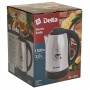 Чайник электрический 1500 Вт, 2 л DELTA DL-1333 "Coffee time" черный