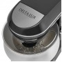 Миксер 1800 Вт с чашей 5 л планетарный многофункциональный DELTA LUX DE-7901P черный