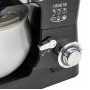 Миксер 1800 Вт с чашей 5 л планетарный многофункциональный DELTA LUX DE-7901P черный