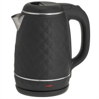 Чайник электрический 1500 Вт, 1,6 л DELTA DL-1113, двойной корпус, черный