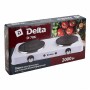 Плита электрическая 2000 Вт настольная 2-конфорочная DELTA D-706 белая