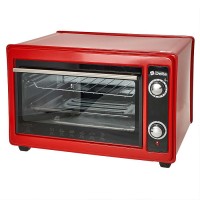 Духовка электрическая 1300 Вт 37 л DELTA D-0122 красная