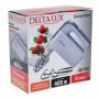 Миксер электрический 400 Вт DELTA LUX DE-7702 белый с серым