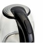 Чайник электрический 2200 Вт, 1,7 л DELTA LUX DE-1002 черный, функция установки температур с LED-индикацией разными цветами, поддержание температуры
