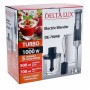 Блендер погружной 1000 Вт DELTA LUX DE-7004B с измельчителем, венчиком, стаканом, черный