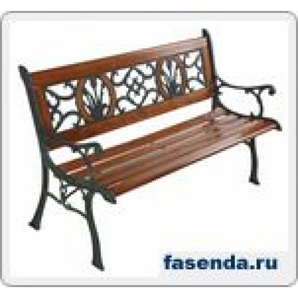 Скамейка садовая Тюльпан