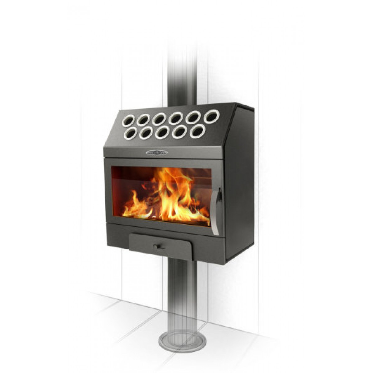 Печь отопительная TMF Гармошка Inox