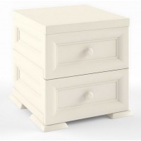 Комод пластиковый УЮТ К-011-Б. Цвет: Молочный.