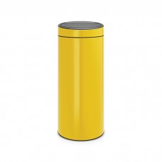 Мусорный бак Brabantia Touch Bin New (30 л), Желтая маргаритка