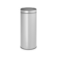 Мусорный бак Brabantia Touch Bin New (30 л), Серый металлик