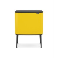 Мусорный бак Brabantia Touch Bin Bo (36 л), Желтая маргаритка