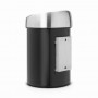 Мусорный бак Brabantia Touch Bin (3л), Черный матовый